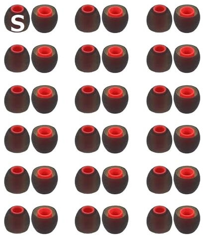 42118PBRS Ersatz-Ohrstöpsel, Silikon-Ohrstöpsel, kompatibel mit 1000 x m4, 1000 x m5, Sony/Beats/AKG/KZ usw., 36 Stück