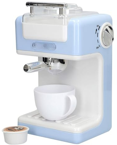ColorBaby 39040 My Home Cafetière à Jouet, appareils pour Jouer, avec lumière, Tasse et Capsule café, Piles incluses, Accessoires de Cuisine, appareils ménagers, Jouets pour Enfants de 3 Ans