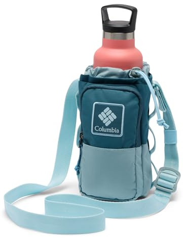 Columbia Unisex Trail Traveler vattenflaska slinga, slingväska, blå/krossat blå/marinljus, en storlek