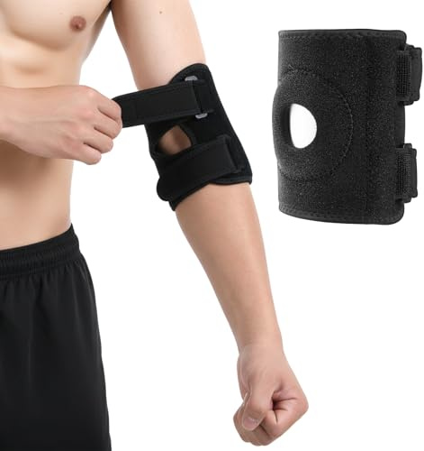 Quilax 1 coudière parr réglable, protège-bras de sport, pour homme et femme, pour le sport, le golf, le tennis