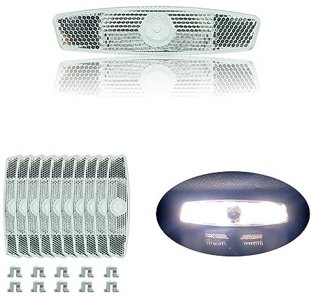 MGMSINYO Reflektor Fahrrad Rad Reflektoren Fahrrad Speichenreflektor Sicherheit Warnung Nacht Fahren