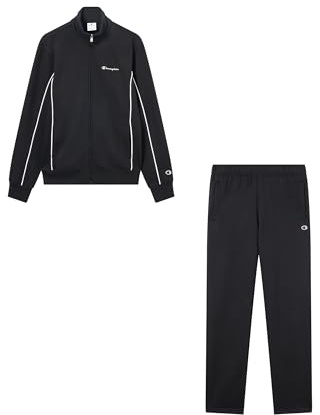 Champion Legacy - Tuta da uomo, L, colore: nero, Nero, L