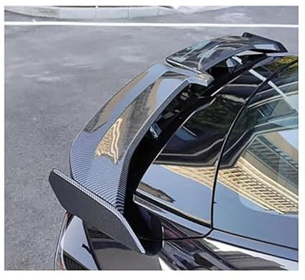 QSJKLC Aileron Voiture, pour Opel Insignia Grand Sport (B) 2017-2022 Spoiler De Coffre De Carrosserie,De Voiture Pare-Chocs Spoiler,Aileron Arrière De Voiture,A