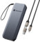 Yottamaster 1TB SSD Externo, hasta 460MB/s, 2 en 1 Cable USB-C/A con Correa SSD Portátil Compacto Compatible con iPhone 17 Pro MAX/Smartphone/Tableta/Portátiles
