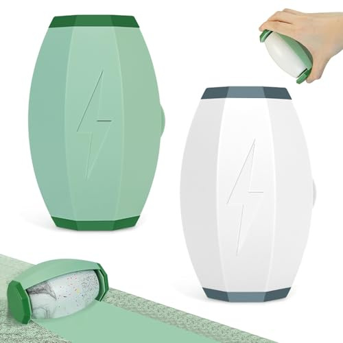 CTENG Rodillo Pelusa portátil, Rodillo quitapelusas Reutilizable y Lavable, 2 Unidades Rodillos Pelusas para Pelo de Mascotas, Bola de Gel Adhesiva para Pelo de Mascotas, Ropa, Viajes y hogar