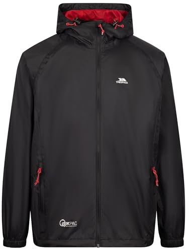 Trespass Veste de pluie Qikpac compacte enroulable et imperméable pour adulte