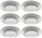Maxwell & Williams 6er Set Suppenteller, Pastateller Cashmere D. 23cm weiß