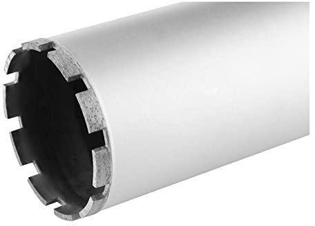 MSW Corona Diamantata MSW-DCD-400/110 (Acciaio con rivestimento diamantato, Diametro Ø 110, Lunghezza 400 mm, 90 HRC, Connessione filettata 1 1/4)