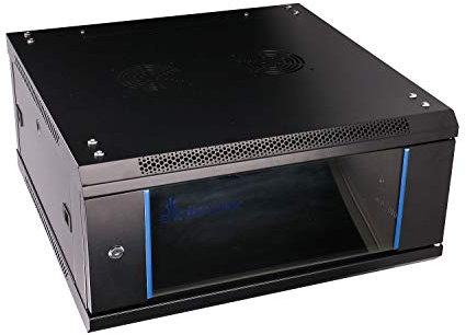 Extralink EX.2893 Regal 4U Wandmontage, Schwarz