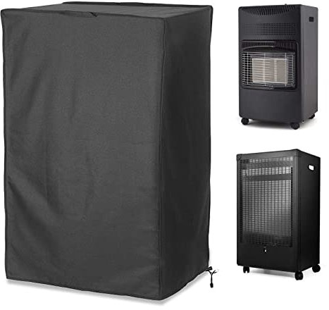 MRWiZMS Bache Chauffage d Appoint Gaz, Bache de Protection Chauffage Gaz, Housses Chauffage au Gaz, Poussière et à l'eau, Idéal pour Une Utilisation en IntéRieur Extérieur (46x38x74cm)
