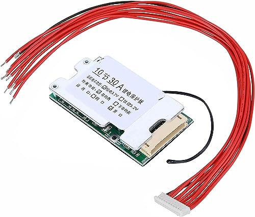 Batteriskyddskort 10 S 36 V 30 A litiumjoncell 18650 batteriskydd BMS-kretskort med utjämningsfunktion för elbil-växelriktare