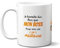 DECOHO - Mug Je travaille pour que mon Boss puisse avoir une vie meilleure - Cadeau pour Patron - 33 cl, Céramique - Imprimé en France - Blanc