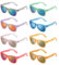 ZGDEIWGF 8 Stück Kinder-Farbfilm-Sonnenbrillen, Kinder-Sonnenbrillen Im Multipack, Neon-Sonnenbrillen, Pool-Party-Geschenke