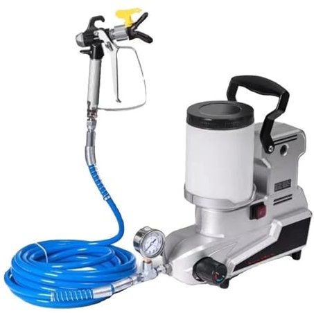 VNSMM Pistolets à Peinture Pistolet Peinture carrosserie Pulvérisateur sans air Haute Pression Portable pour Usage Domestique, Peinture au Latex Petite et multifonctionnelle
