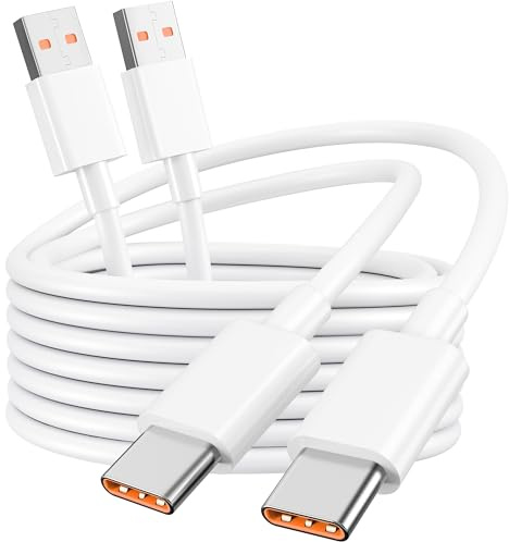 2-Pack 120W 6A Hypercharge Ladekabel für Xiaomi Redmi Note 17 15 15T 14 14T 13 13T 12 Ultra Pro 5G A3 14 C 15C, POCO F8 F7 M7 X7 C85, Turbo Schnellladekabel Original 67W/90W, USB-A auf USB-C Kabel 2M