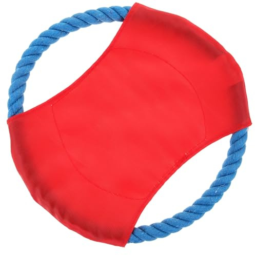 Veemoon Disque Volant Résistant aux Morsures pour Chien, Disque Souple 23 Cm en Matériau Solide, D'entraînement pour Golden Retriever, Chien Nordique, Couleur Aléatoire Plusieurs Styles