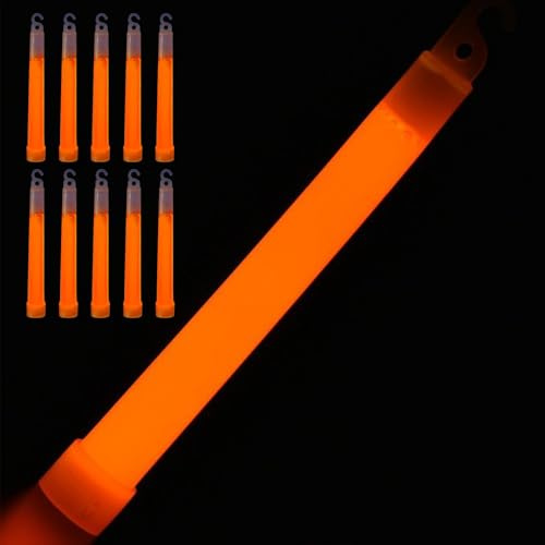Genérico Barras que brillan en la oscuridad, barras luminosas | Bastones ultrabrillantes | Bolsas de ligeras de larga duración, kit de supervivencia de barras luminosas multiuso, intermitentes