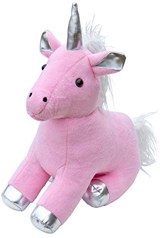 Febland Pink Unicorn Door Stop, Small