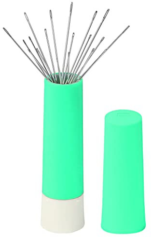 Prym 60113 Love Needle Twister Nadeltwister mit 19 Handnadeln, türkis