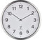 TFA Dostmann XXL Funk-Wanduhr analog, 60.3548.02, 50 cm Durchmesser, Metall-Rahmen, großes Ziffernblatt, weiß, (L) 508 x (B) 65 x (H) 508 mm