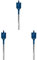 Bosch Professional 1x Expert SelfCut Speed Spade Drill Bit (for Softwood, Chipboard, Ø 25,00 mm, Length 152 mm, Accessories Rotary Impact Drill) (Pack of 3)
