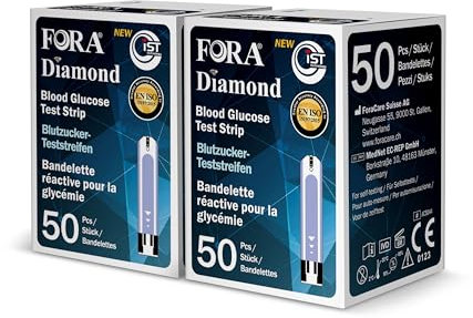 Strisce Reattive Glicemia FOR A Diamond - 100 strisce