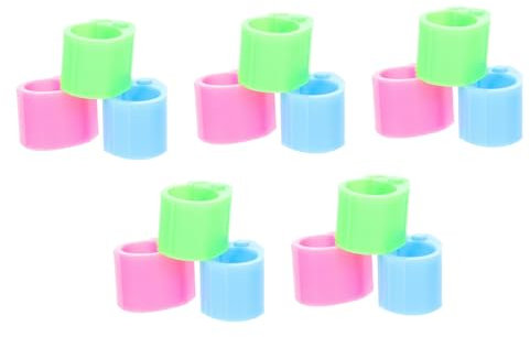 BESPORTBLE 80stücke Hochwertige Taubenbeinringe Aus Identifizierbare Fußbänder Für Tauben Geflügel Und Vögel Langlebig Und Praktisch Leuchtenden Farben Für Einfache Markierung