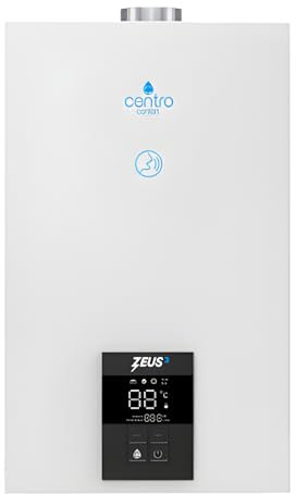 Zeus Chauffe-eau butane étanche à gaz butane LPG instantané certifié CE sans réservoir pour intérieur 12 l