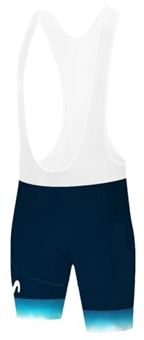 NihaoWXM cykelshorts herr cykling haklapp shorts cykling gel dyna 12D cykeldräkt uniform herrcykelkläder (3, L)