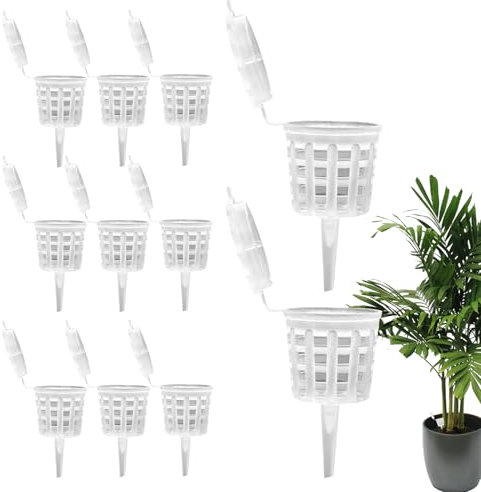 Cesto Fertilizzante Per Bonsai, 10 Pezzi Vasi Concime Per Coltivazione, per Orchidee Piante Grasse e Giardino per Cura e Coltivazione
