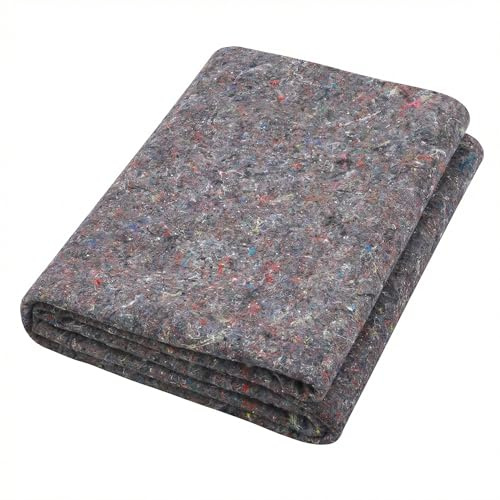 MIJOMA Telo di copertura 3 x 1 m – protegge i pavimenti durante la pittura e la ristrutturazione – Poliestere cotone con base in PE – base antiscivolo per interni