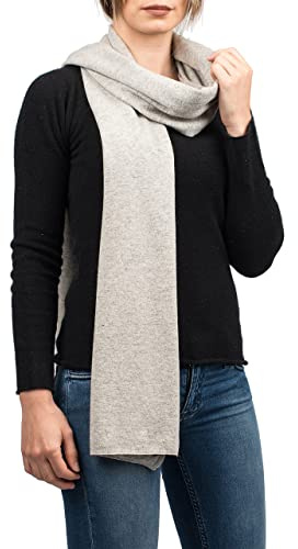 DALLE PIANE CASHMERE Écharpe Femme Mélange Cachemire Laine - Gris