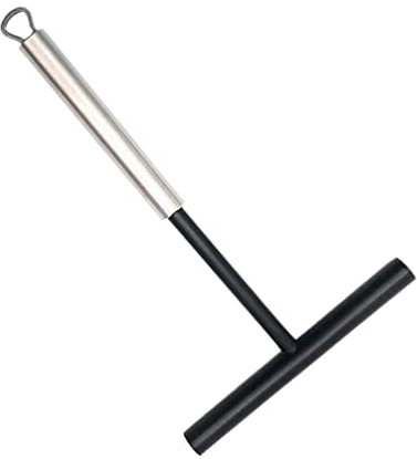 Angoily Crepe Maker Patter Spreder Tool: T Forme Tableau de Crêpe Spatule Spatule de Pâte à Tortilla Flat