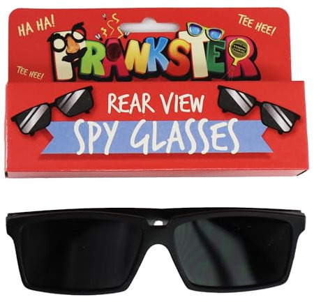 Rear View Mirror Spy Glasses, See Behind You - Spy Kit Gadgets for Boys and Girls, Cool Toys, Spy Gear for Kids and Adults, Fun Novelty Toy, Ideal Party Favours