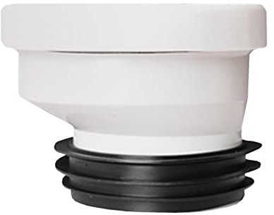 Raccord de bride de WC décalé en PVC pour urinoir réparation nettoyage enlever 2 cm