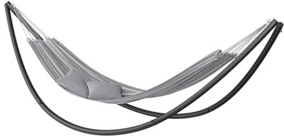 Hängemattengestell Metall Hängemattenständer Hängeliege Schaukelfunktion Schwingfunktion