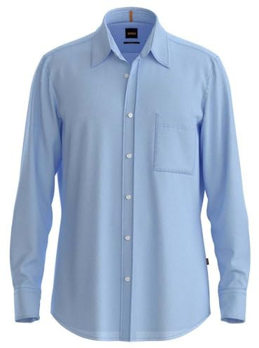 BOSS Men's Relegant_6_M 10267858 01 Shirt, Open Blue460,