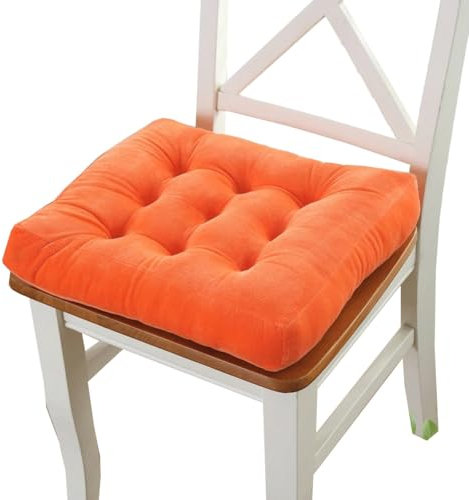 Sitzpolster Garten Outdoor Stuhlauflage 38X38cm 43x43cm 48x48cm Dickes sitzkissen stuhlkissen für Bank sitzauflage bodenkissen sitzerhöhung Stuhl sesselauflage(F11,38X38cm(15x15in))