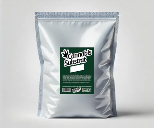 Nils der Pflanzenfreund® Jord för cannabis [Näringsrik] 50 L | Odlingssubstrat | Specialjord för cannabisplantor | Hampahumus | Odlingsjord för cannabis | Substrat för hampaplantor