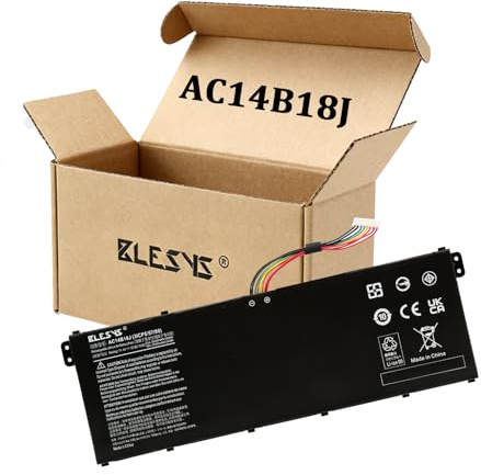 BLESYS AC14B18J batteri för Acer Laptop 36 WH 11,4 V