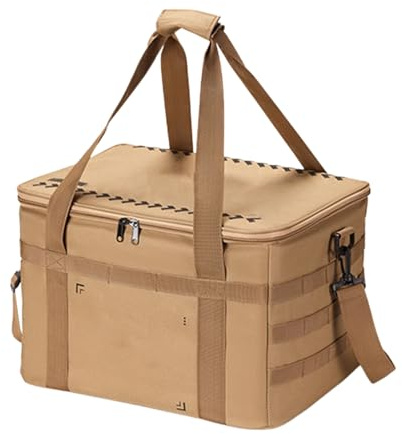 Bolsa de Almacenamiento para Acampar, Caja de contenedor Flexible para Acampar – 36L Enfriador Aislante Impermeable para Bebidas, Comida Leche Ensalada mariscos y Cerveza