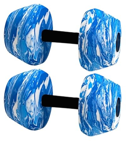 Para Aquagym | Juego de 2 piezas de equipo de fitness portátil | de piscina para ejercicios de agua – Gimnasio en el agua para adultos entrenamiento deportivo