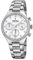 Festina Damen Chronograph Quarz Uhr mit Edelstahl Armband F20401/1