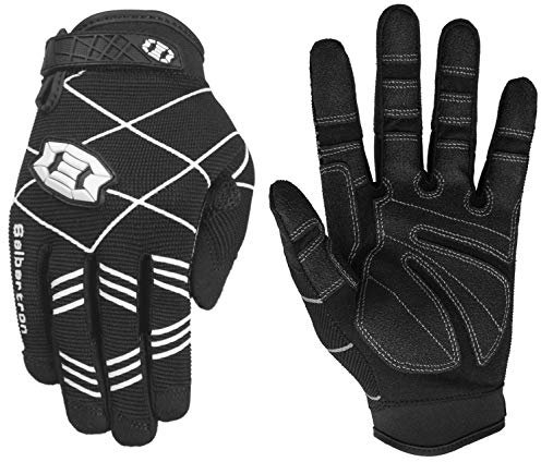 Seibertron F.O.D.G.G 2.0 Ultimate Flying Disc Golfhandschuh mit ultimativem Griff - geeignet für alle Wetterbedingungen Youth/Jugend Black XS