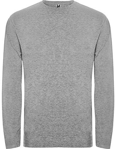 ROLY Camiseta Extreme 1217 Hombre Manga Larga Gris VIGORÉ 58 XL