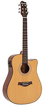 DIMAVERY STW-90 Westerngitarre, natur