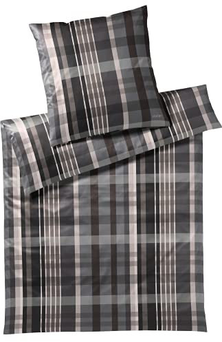 Joop! Bettwäsche Checks 4098 Stone - 09 Kissen 40x80 cm