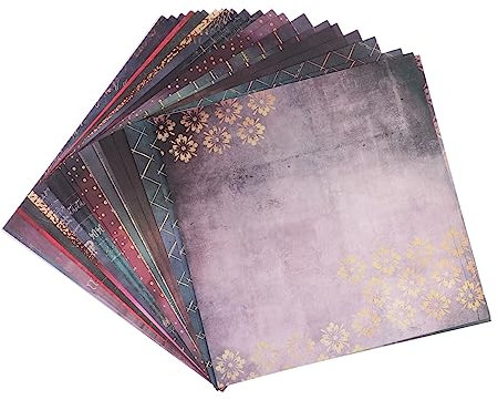 Gogogmee Stück Scrapbook-Papier – Vintage-Scrapbook-zubehör für Kreative Scrapbooking-Dekoration