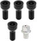 ePathChina Lot de 5 écrous de roue 36136786191 M14 x 1,25 mm pour BMW Mini, I3 I8 M2 M4 F80 X2 X4 X6 avec clé principale, boulons antivol noirs