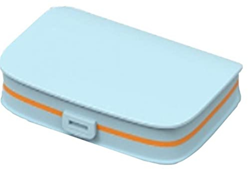 HGIYA Family First Aid Box Portable Medicine Chest Storage Cabinets 1pc Tablet Case 6 Grid Compartment Travel Organizer Dispenser